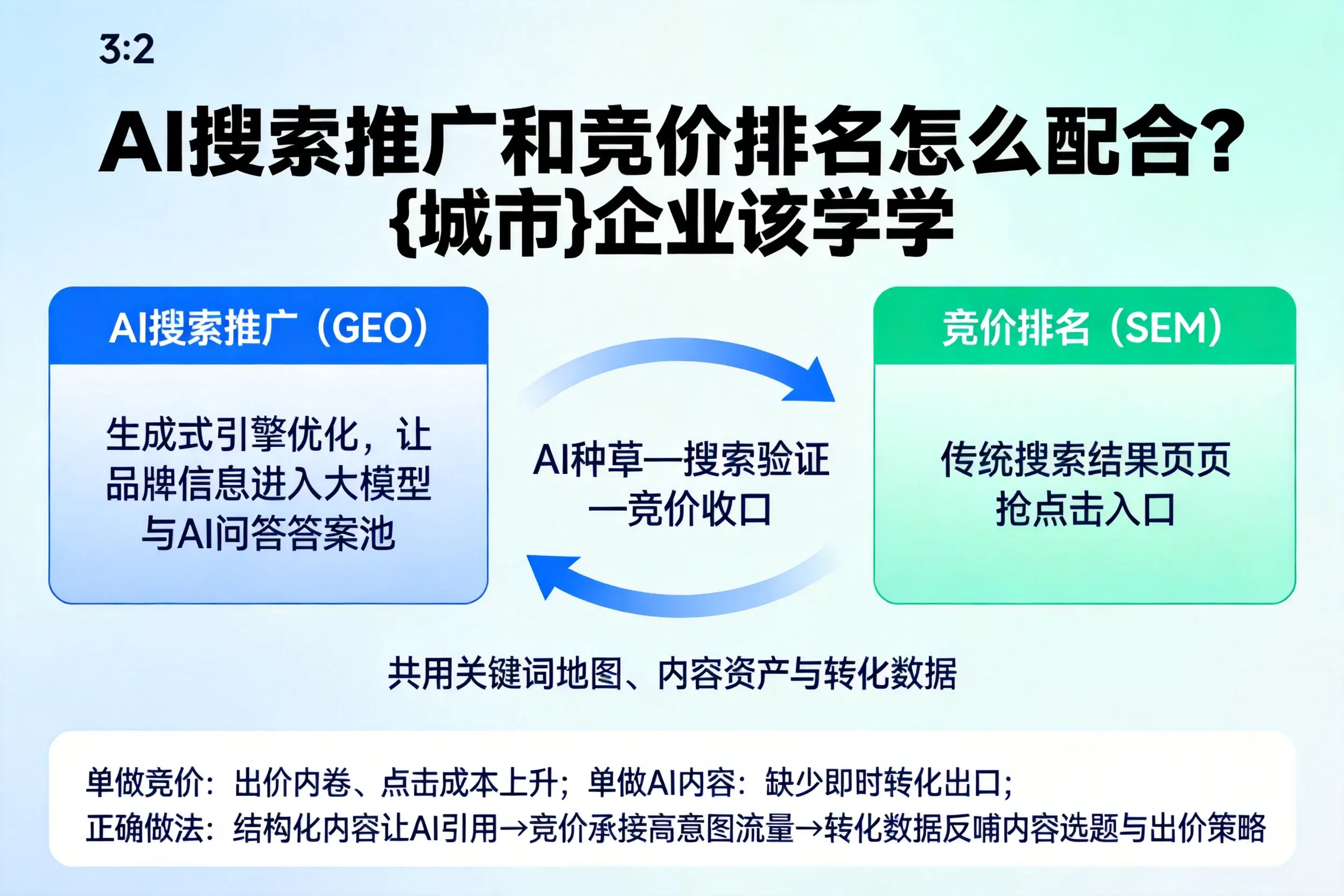 AI搜索推广和竞价排名怎么配合？佛山企业该学学