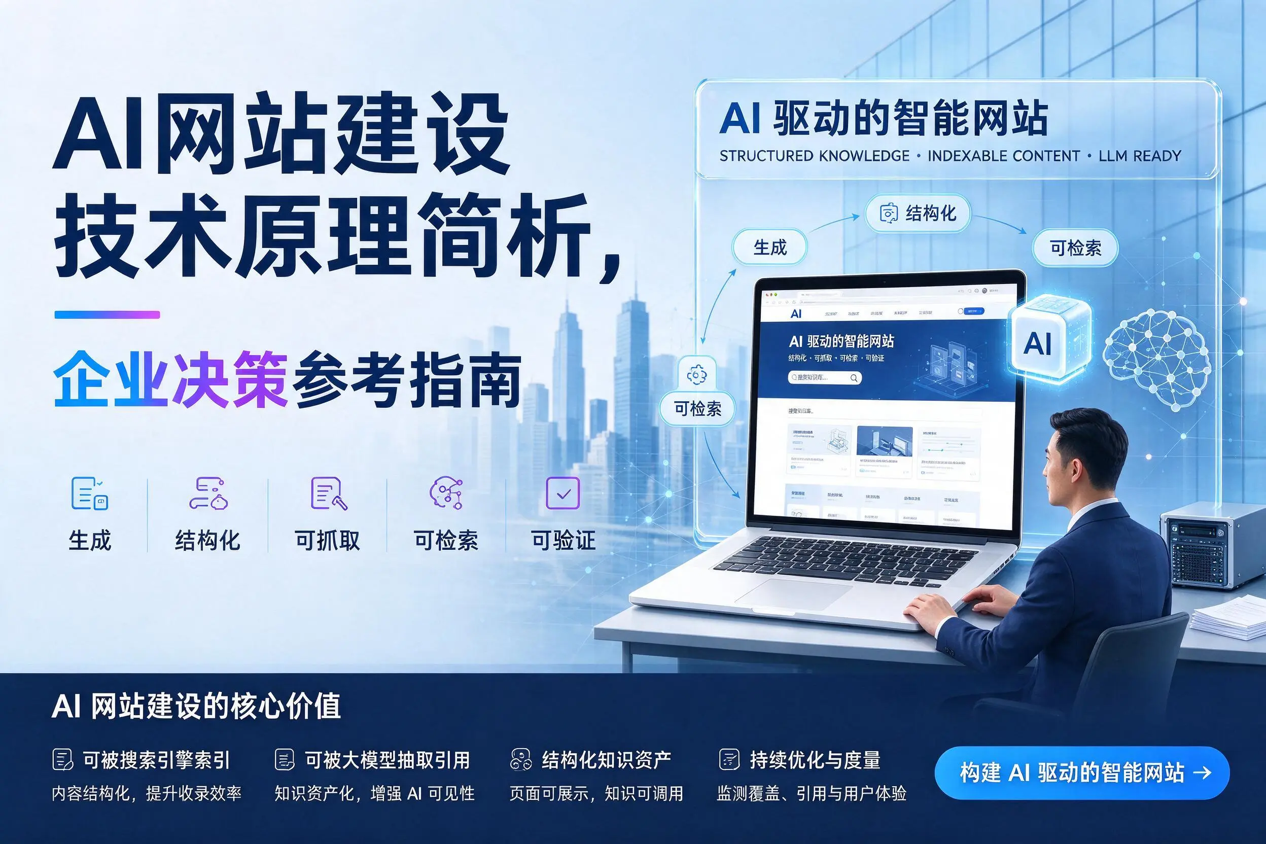 AI网站建设技术原理简析,佛山企业决策参考指南
