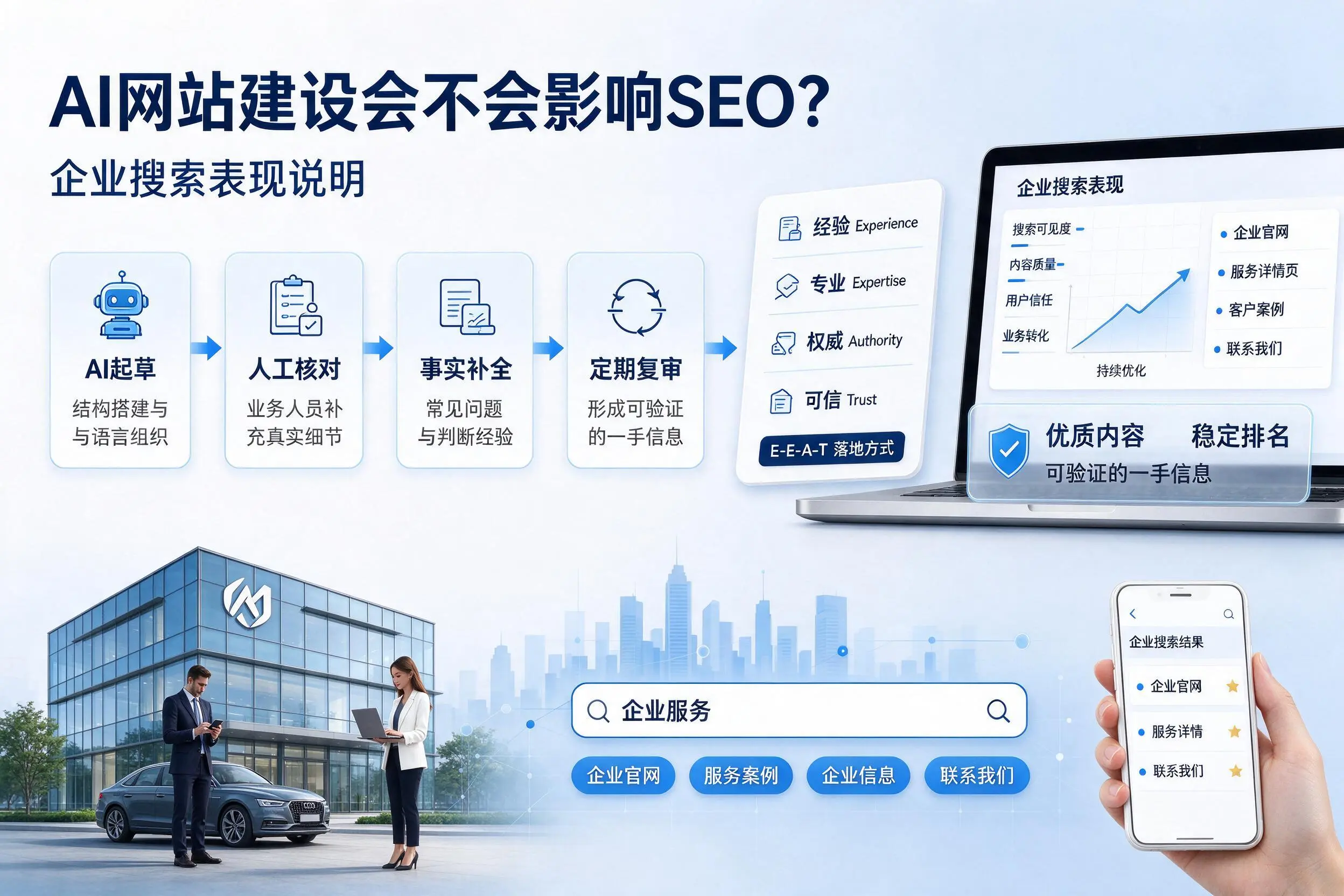 AI网站建设会不会影响SEO？佛山企业搜索表现说明