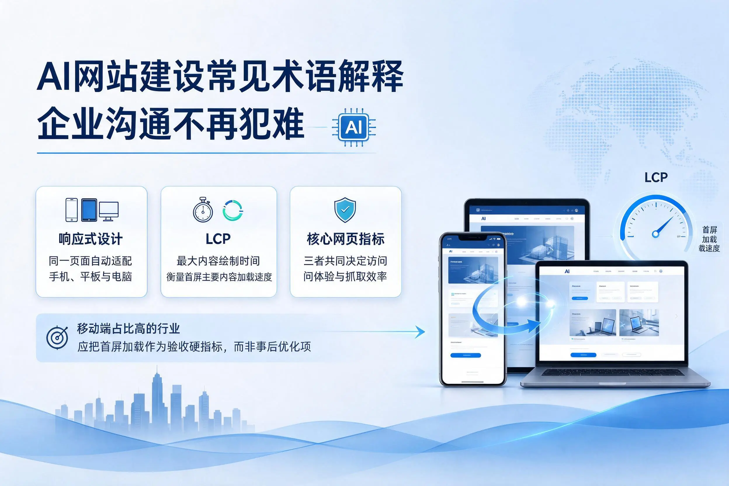 AI网站建设常见术语解释，佛山企业沟通不再犯难
