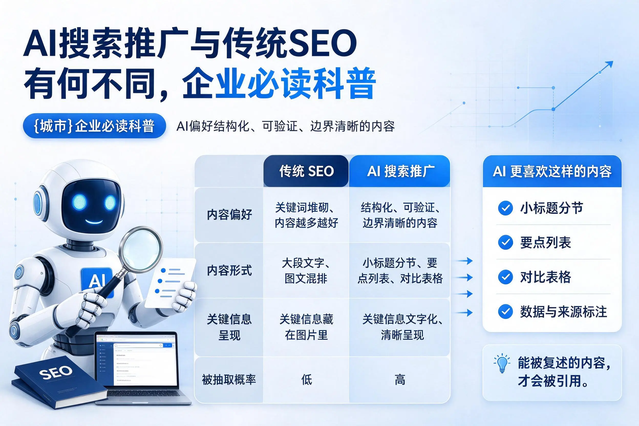 AI搜索推广与传统SEO有何不同,佛山企业必读科普